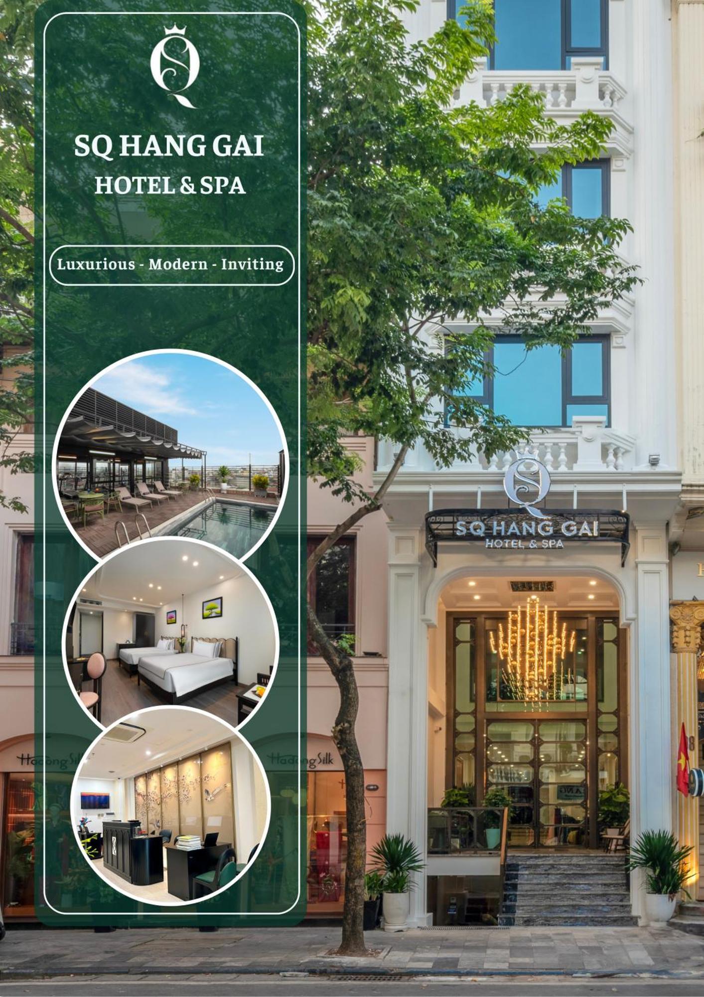Sq Hang Gai Hotel & Spa Hanoi Zewnętrze zdjęcie